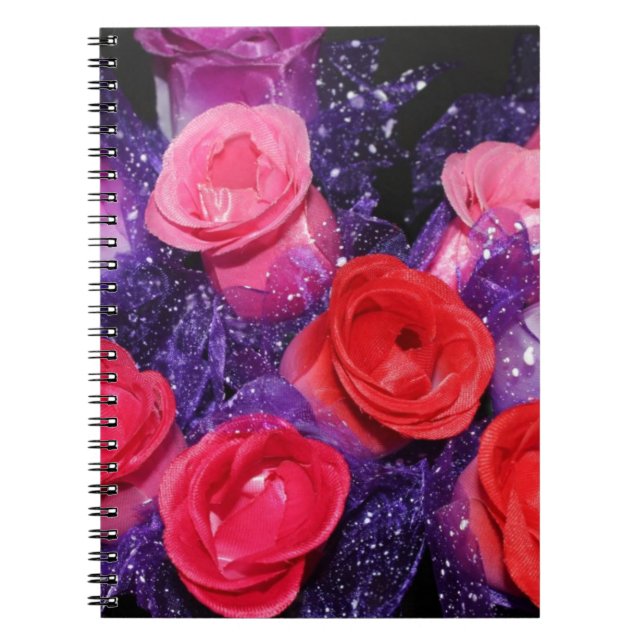 Caderno Espiral Rosas (Frente)
