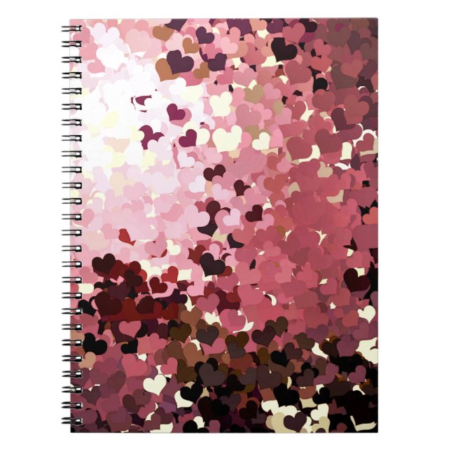 CADERNO ESPIRAL ROSAS (Frente)