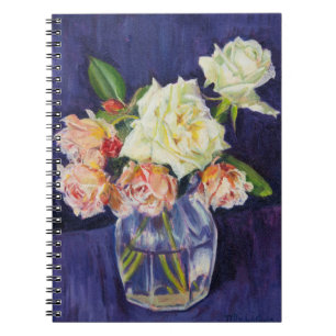 Caderno Espiral Rosas 2007 do verão