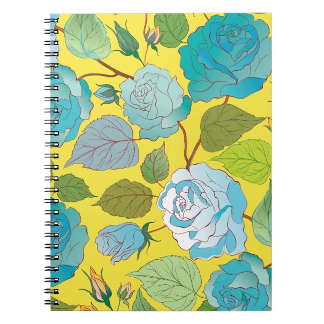 Caderno Espiral Rosas 24 (Frente)