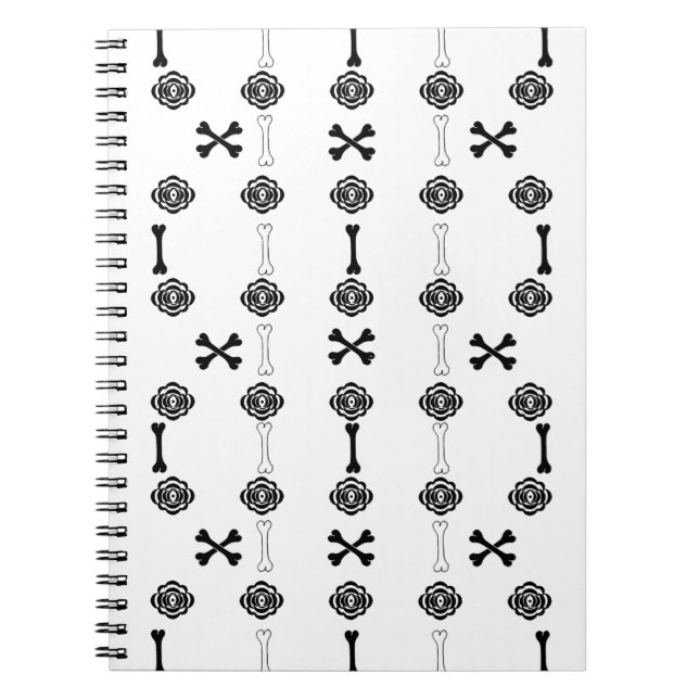 Caderno Espiral Rosas mortos (Frente)