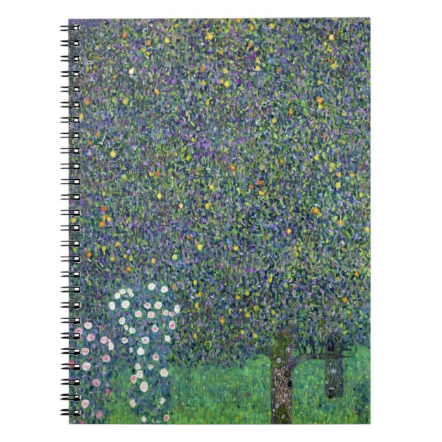 Caderno Espiral Rosas sob as árvores, c.1905 (Frente)