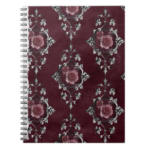 Caderno Espiral Rosas vermelhas