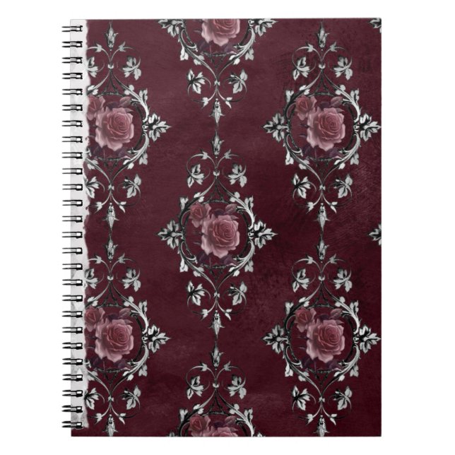 Caderno Espiral Rosas vermelhas (Frente)