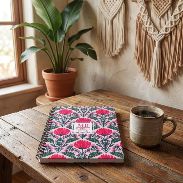 Caderno Espiral Rosefield Dreams (Criador carregado)