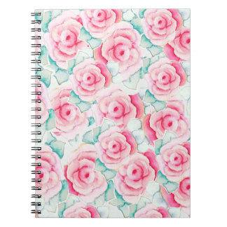 Caderno Espiral Roses