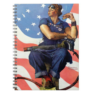 Caderno Espiral Rosie o rebitador