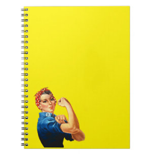 Caderno Espiral Rosie The Riveter