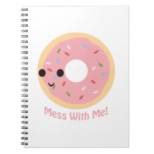 Caderno Espiral "Rosquinha" Mess comigo