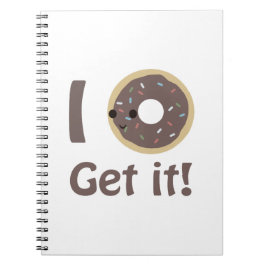 Caderno Espiral Rosquinha que consiga!