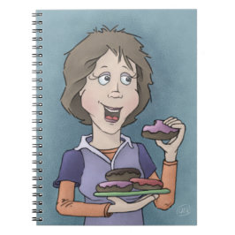 Caderno Espiral Rosquinhas com o notebook Sprinkles