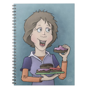 Caderno Espiral Rosquinhas com o notebook Sprinkles