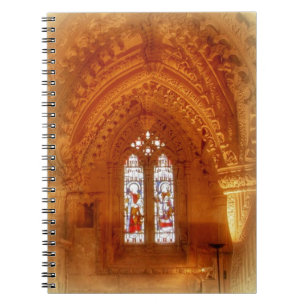 Caderno Espiral Rosslyn Chapel Interior