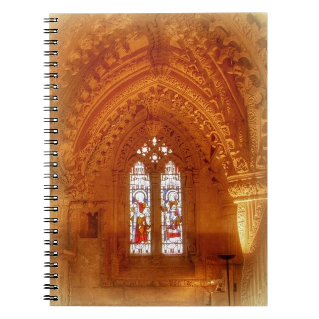 Caderno Espiral Rosslyn Chapel Interior (Frente)