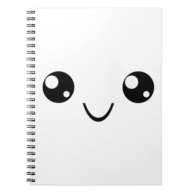 Caderno Espiral Rosto de Sorriso (Frente)