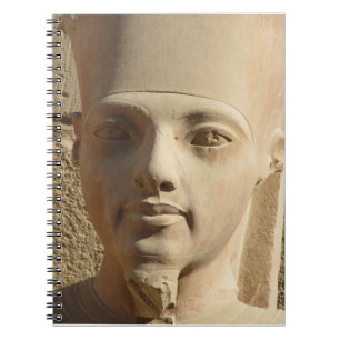 Caderno Espiral Rosto do notebook espiral Tutankhamun