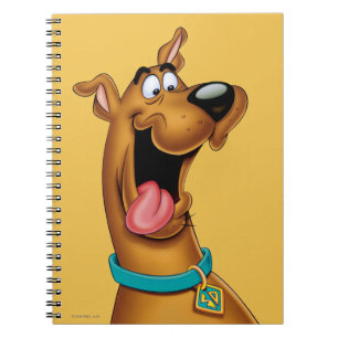 Caderno Espiral Rosto Scooby-Doo Excitado