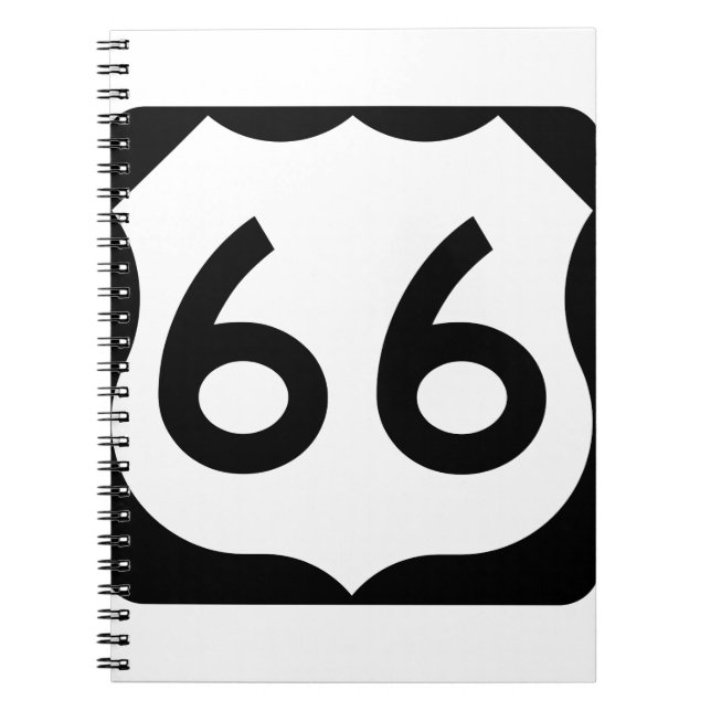 Caderno Espiral Rota 66 (Frente)