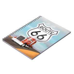 Caderno Espiral Rota 66