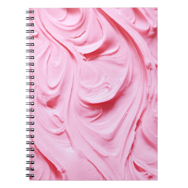 Caderno Espiral Roteiro do Glacé PInk (Frente)