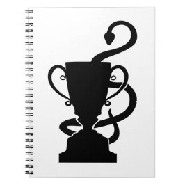 Caderno Espiral Rótulo Venenoso, Tóxico