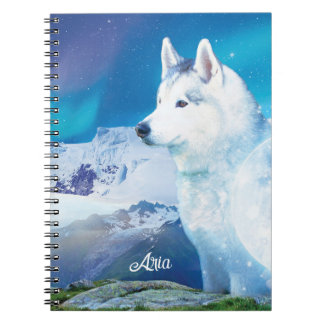 Caderno Espiral Rouco personalizado com montanhas