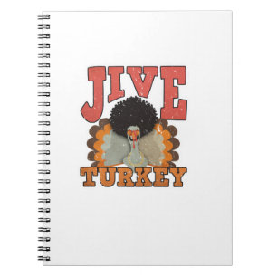 Caderno Espiral Roupa de Ação de Graças e Queda, Jive Turquia - Re