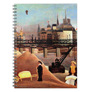 Caderno Espiral Rousseau - Ile Santo Louis e Notre Dame