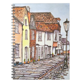 Caderno Espiral Row Of Houses