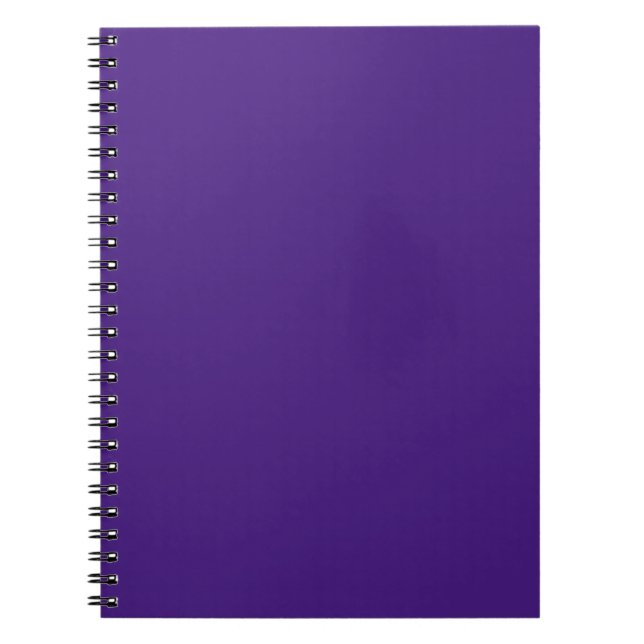 Caderno Espiral Roxo Monstro (Frente)