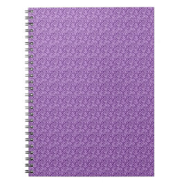 Caderno Espiral Roxo Talhado