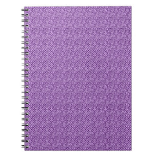 Caderno Espiral Roxo Talhado
