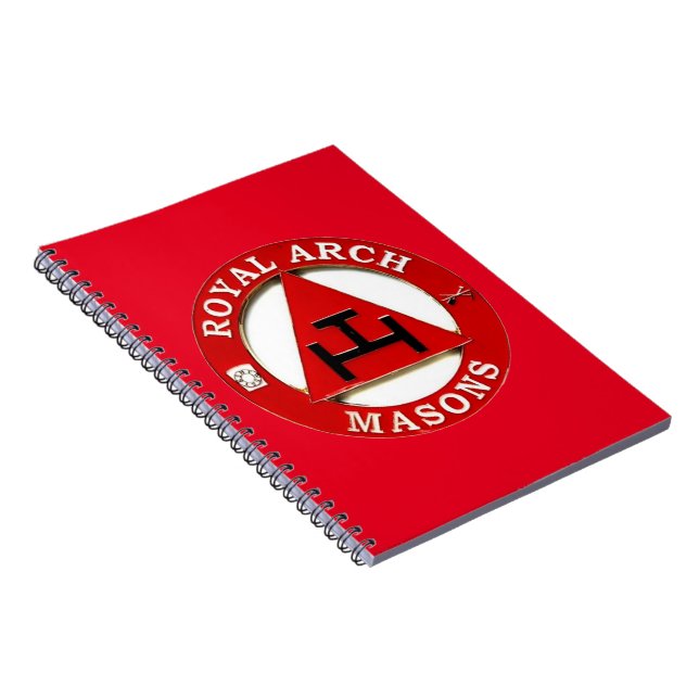 Caderno Espiral Royal Arch Mason (Lado Direito)