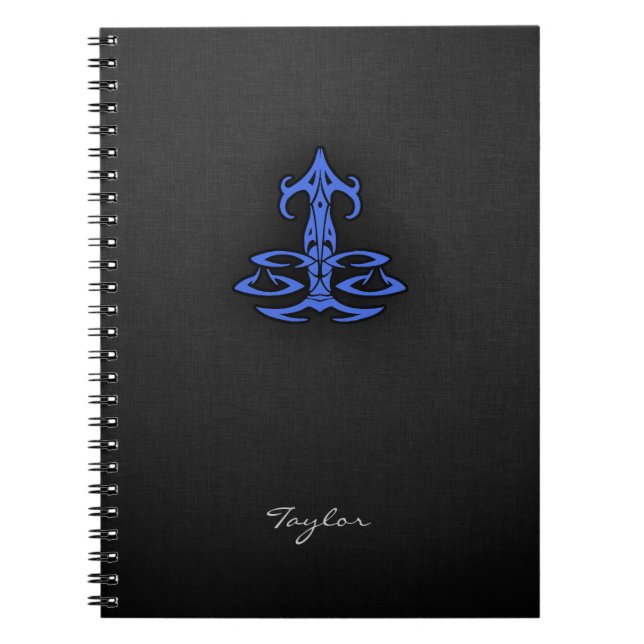 Caderno Espiral Royal Blue Libra (Frente)