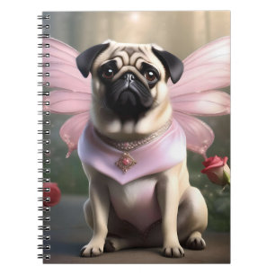 Caderno Espiral Royal Pug: A Princesa Fada dos Reinos Encantados