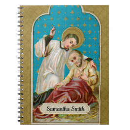 Caderno Espiral Rua. Aloysius Gonzaga & Plague Victim (M 006)