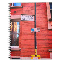 Caderno Espiral Rua Bombaim