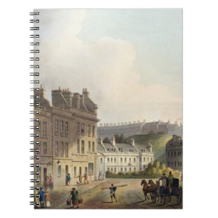Caderno Espiral Rua de Marlborough, 'do banho ilustrado por um SE