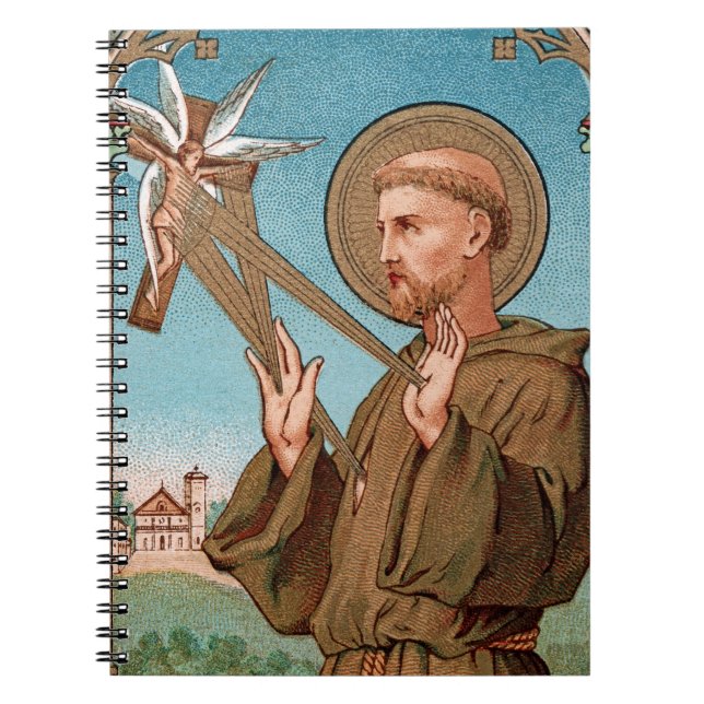 Caderno Espiral Rua. Francis of Assisi, Pater Seraphicus (SAU 040) (Frente)