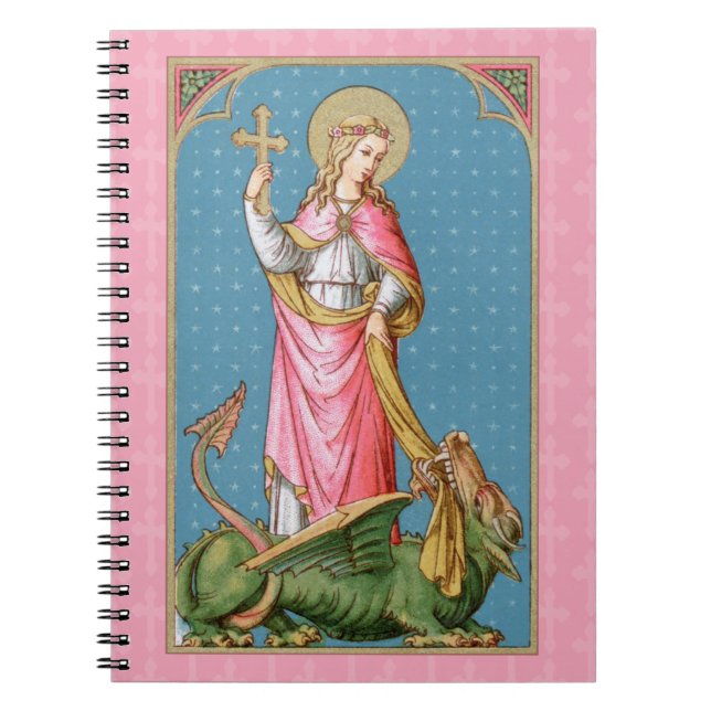 Caderno Espiral Rua. Margaret de Antioch (SAU 038) (Frente)