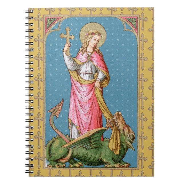 Caderno Espiral Rua. Margaret de Antioch (SAU 038) (Frente)