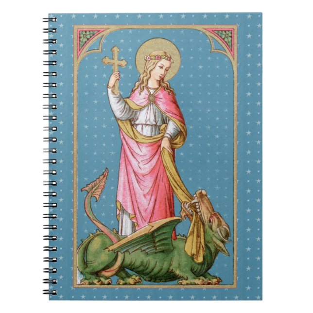 Caderno Espiral Rua. Margaret de Antioch (SAU 038) (Frente)