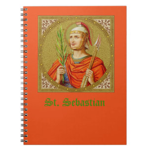 Caderno Espiral Rua. Sebastian (SNV 24) (Imagem Quadrada)