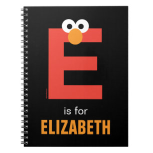 Caderno Espiral Rua Sésamo   E é para Elmo