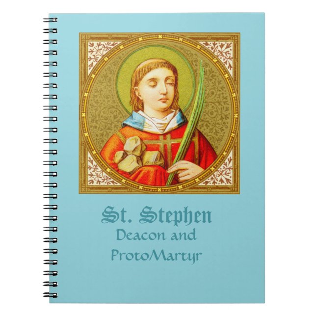 Caderno Espiral Rua. Stephen the ProtoMartyr (SNV 26) (Frente)