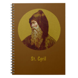 Caderno Espiral Ruas. Cyril the Monk (M 002)
