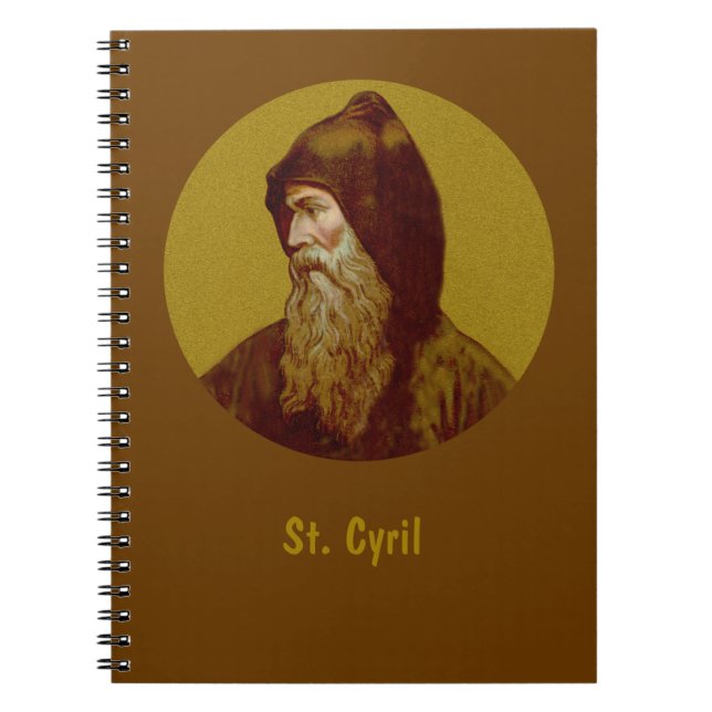 Caderno Espiral Ruas. Cyril the Monk (M 002) (Frente)