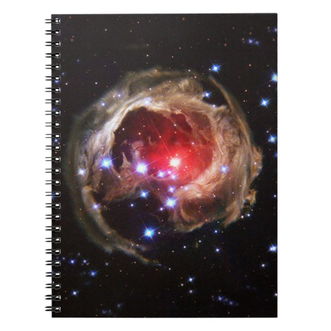 Caderno Espiral Ruby Red Supergiant Star Dust (Frente)