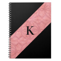 Ruddy Pink Batik e Black Monogramas