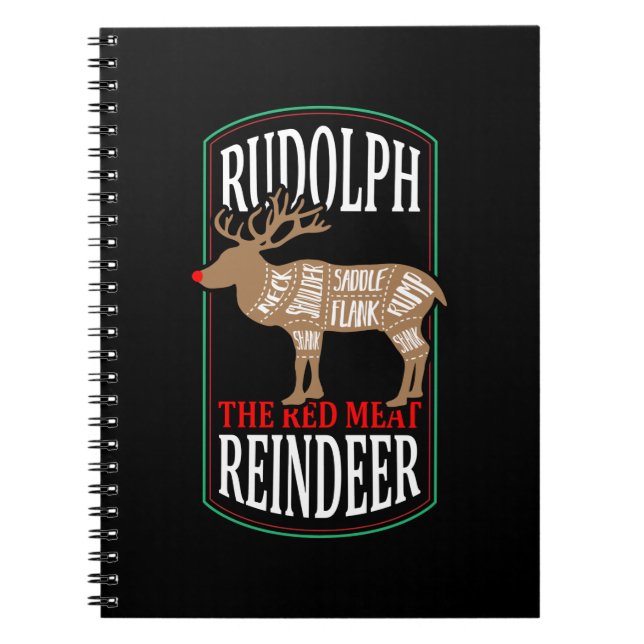 Caderno Espiral Rudolph O Renascer da Carne Vermelha (Frente)